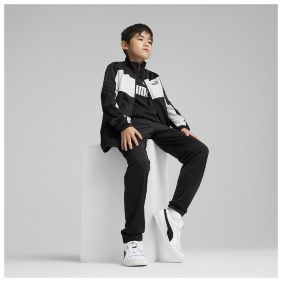 Puma Παιδικές φόρμες σετ Essentials Basic Poly Colorblock Suit Puma Παιδικές φόρμες σετ Essentials Basic Poly Colorblock Suit